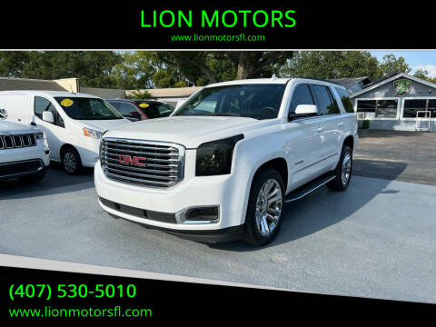 2019 GMC Yukon for sale at LION MOTORS in Orlando FL