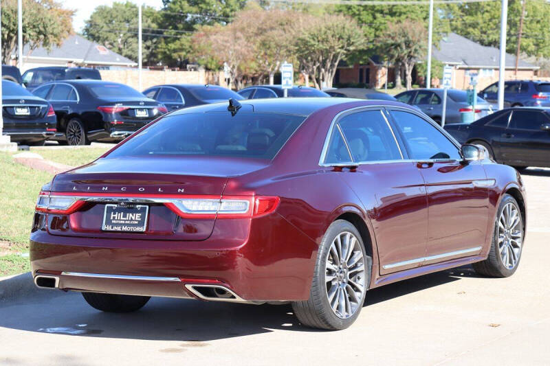 2018 Lincoln Continental Select