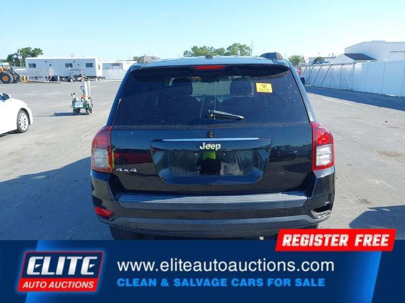 Black 2017 Jeep Compass Sport 4X4 Sport 4dr SUV 32