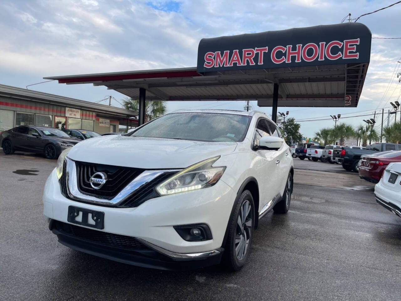 2015 Nissan Murano for sale at SMART CHOICE AUTO in Pasadena, TX