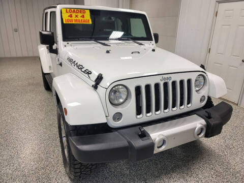 2017 Jeep Wrangler Unlimited for sale at LaFleur Auto Sales in North Sioux City SD