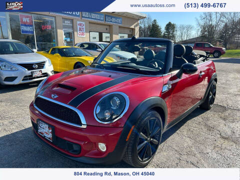 2015 MINI Convertible for sale at USA Auto Sales & Services, LLC in Mason OH
