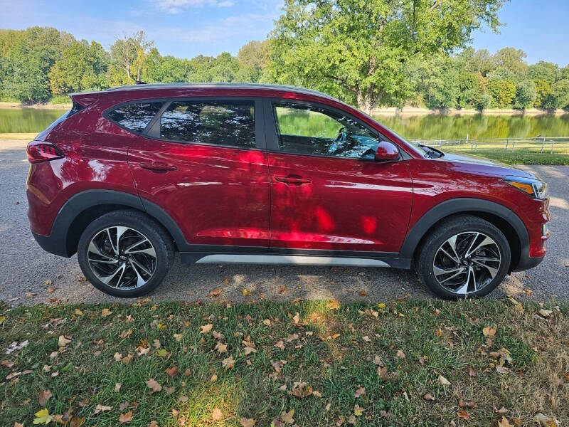 Used 2021 Hyundai Tucson Sport with VIN KM8J3CAL1MU400780 for sale in Terre Haute, IN