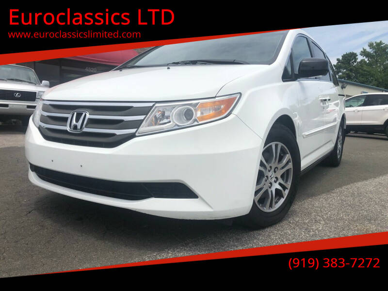 2011 Honda Odyssey for sale at Euroclassics LTD in Durham NC