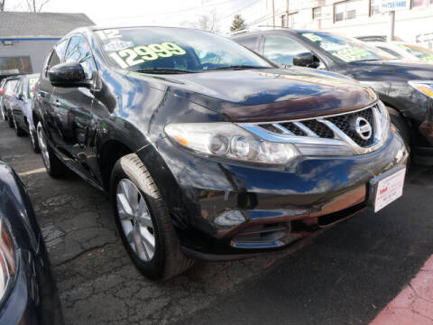 2012 Nissan Murano for sale at M & R Auto Sales INC. in North Plainfield NJ