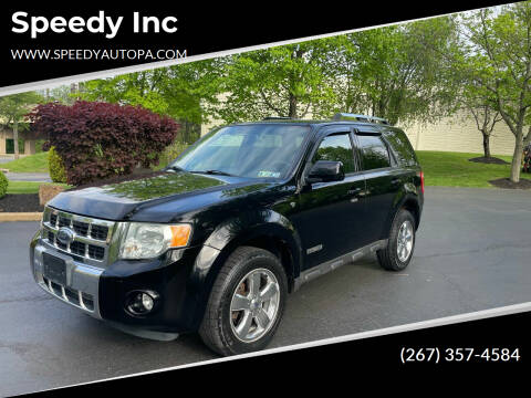 2008 Ford Escape for sale at WhetStone Motors in Bensalem PA