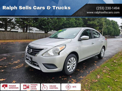 2019 Nissan Versa for sale at Ralph Sells Cars & Trucks in Puyallup WA