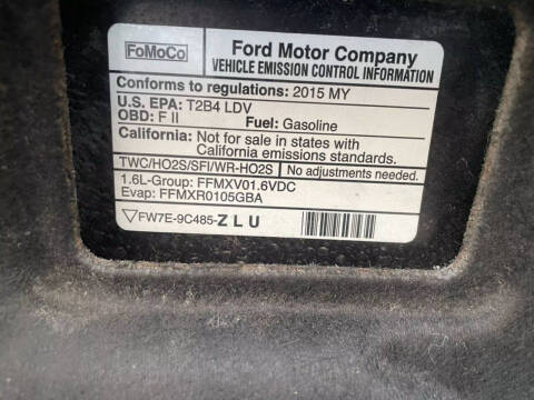 2015 Ford Fiesta SE