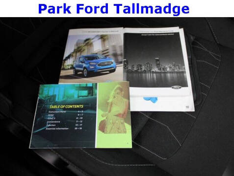 2018 Ford EcoSport SE