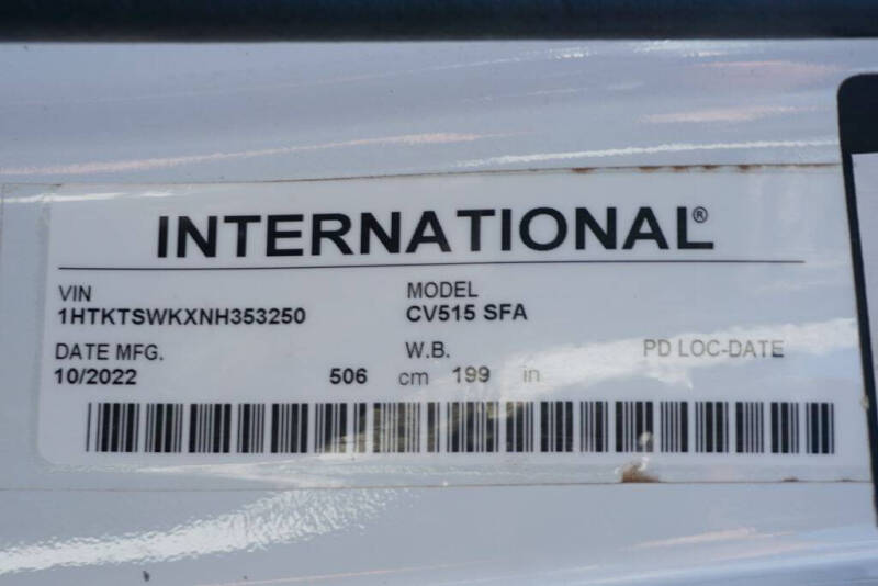 2022 International CV515