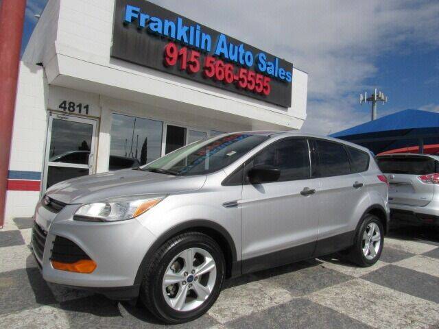 2014 Ford Escape for sale at Franklin Auto Sales in El Paso TX