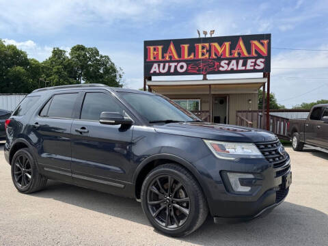 2017 Ford Explorer for sale at HALEMAN AUTO SALES in San Antonio TX