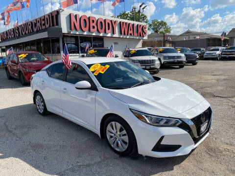 2020 Nissan Sentra for sale at Giant Auto Mart in Houston TX