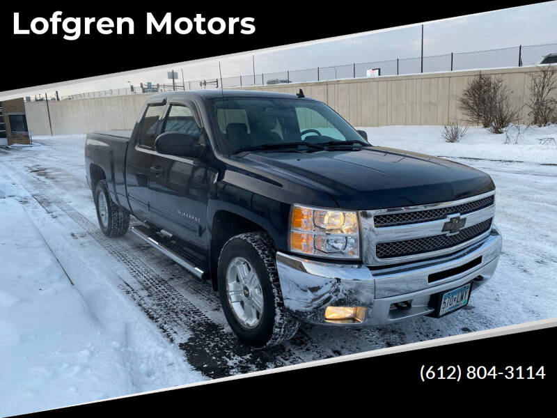 2012 Chevrolet Silverado 1500 for sale at Lofgren Motors in Wayzata MN