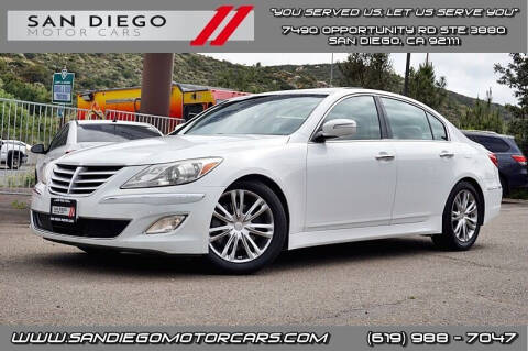 2012 Hyundai Genesis for sale at San Diego Motor Cars LLC in Spring Valley CA