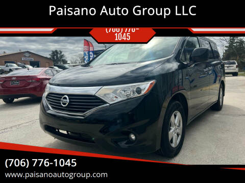 2015 Nissan Quest for sale at Paisano Auto Group LLC in Cornelia GA