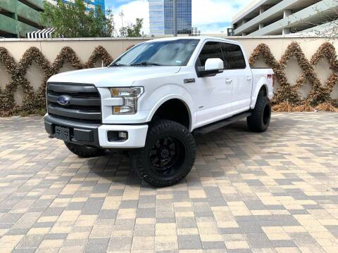 2015 Ford F-150 for sale at ROGERS MOTORCARS in Houston TX