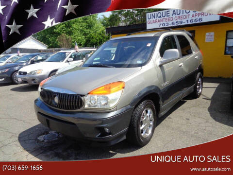 2002 Buick Rendezvous for sale at Unique Auto Sales in Marshall VA