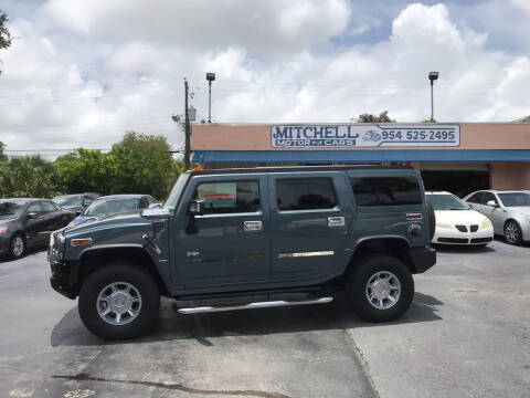 2006 HUMMER H2 for sale at MITCHELL MOTOR CARS in Fort Lauderdale FL