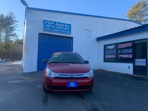 2010 Ford Focus for sale at F&F Auto Inc. in West Bridgewater MA