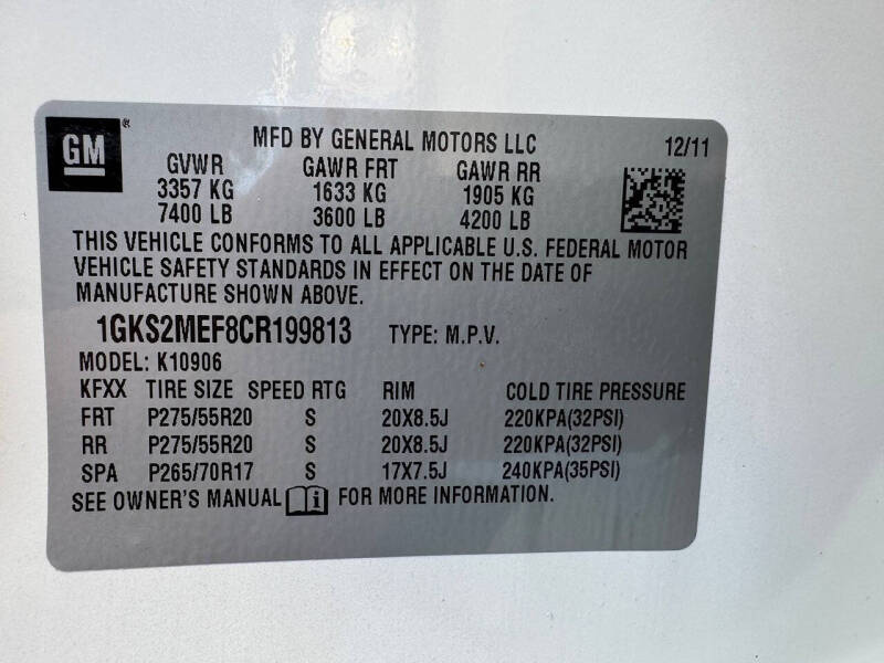 2012 GMC Yukon XL Denali