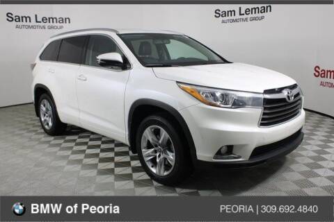 2016 Toyota Highlander for sale at BMW of Peoria in Peoria IL