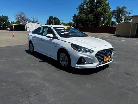 2019 Hyundai Sonata Hybrid for sale at Mega Motors Inc. in Stockton CA