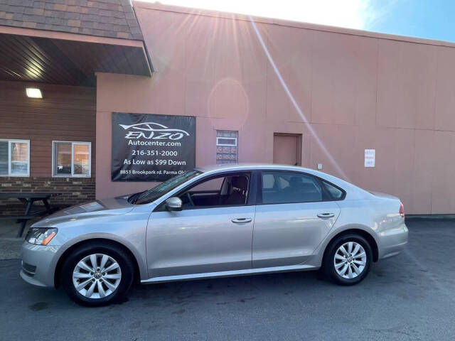 2013 Volkswagen Passat for sale at ENZO AUTO in Parma, OH