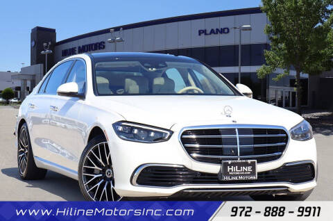2021 Mercedes-Benz S-Class for sale at HILINE MOTORS in Plano TX