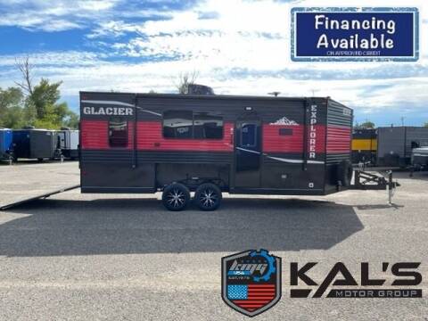 2023 NEW Glacier 20 RV Explorer Toy Hauler for sale at Kal's Motorsports - Fish Houses in Wadena MN