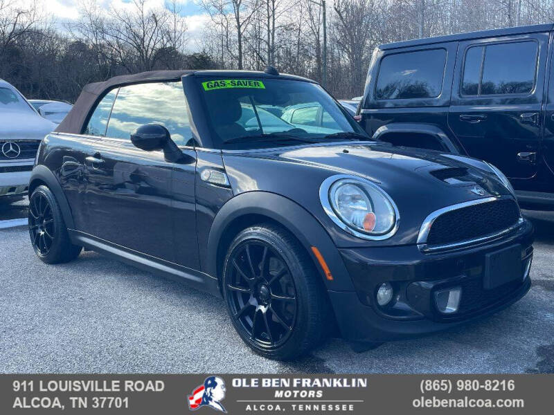 2012 MINI Cooper Convertible for sale at Ole Ben Franklin Motors of Alcoa in Alcoa TN