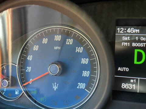 2012 Maserati GranTurismo S Automatic