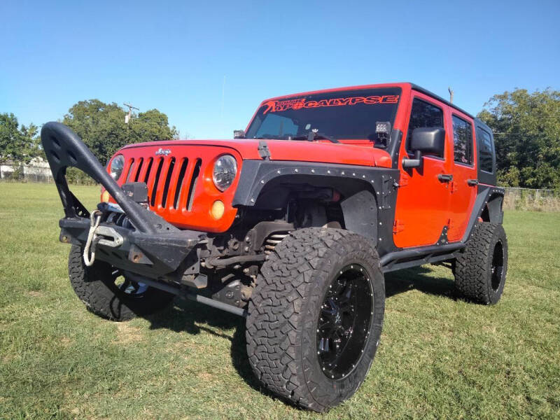 2008 Jeep Wrangler Unlimited for sale at LA PULGA DE AUTOS in Dallas TX