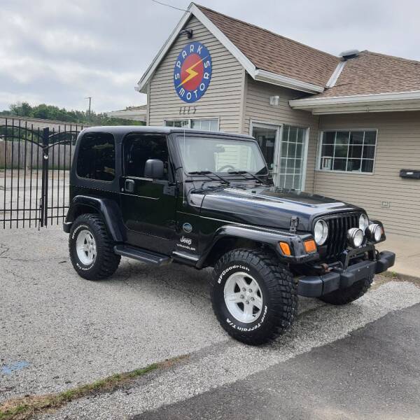 2005 Jeep Wrangler for sale at Spark Motors in Kansas City MO