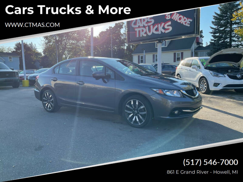 2014 Honda Civic for sale at Cars Trucks & More in Howell MI
