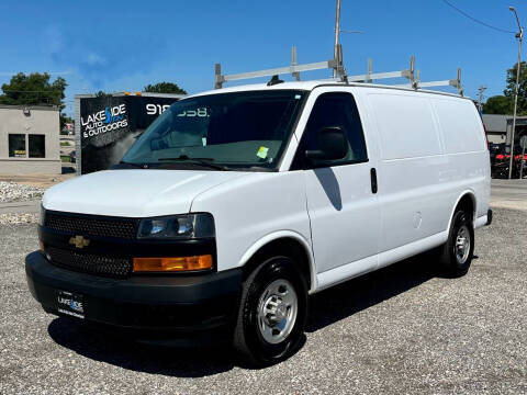 2021 Chevrolet Express for sale at Lakeside Auto RV & Outdoors in Cleveland, OK