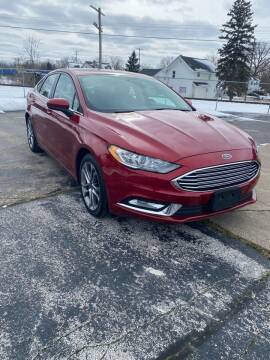 2017 Ford Fusion for sale at SVS Motors in Mount Morris MI
