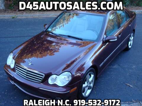 2006 Mercedes-Benz C-Class for sale at D45 Auto Brokers in Raleigh NC