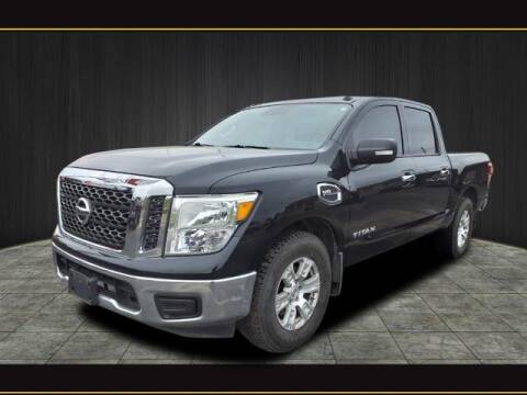 2017 Nissan Titan for sale at Monthly Auto Sales in Muenster TX