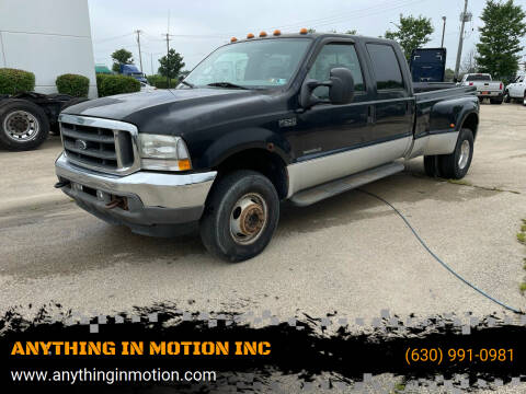 2002 Ford F-350 Super Duty for sale at ANYTHING IN MOTION INC in Bolingbrook IL