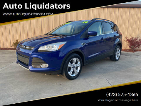 2014 Ford Escape for sale at Auto Liquidators in Bluff City TN