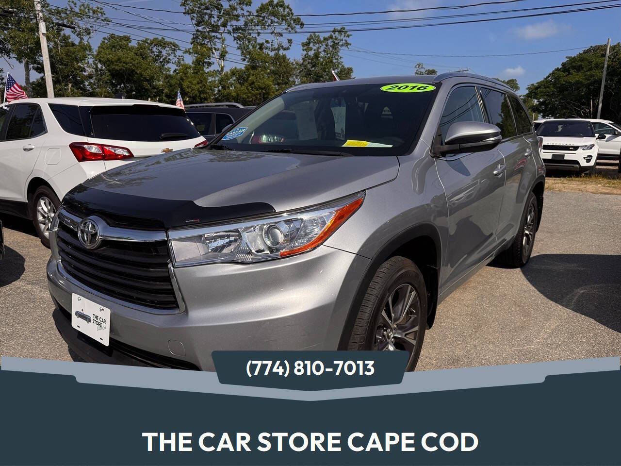 Silver Sky Metallic 2016 Toyota Highlander SUV / Crossover All-Wheel Drive 6-Speed Automatic