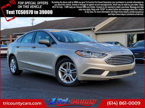 2018 Ford Fusion for sale at Tri-County Pre-Owned Superstore in Reynoldsburg OH