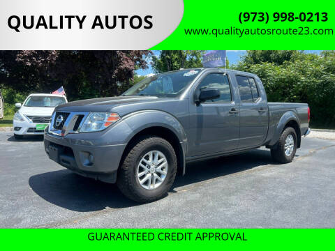 2016 Nissan Frontier for sale at QUALITY AUTOS in Hamburg NJ