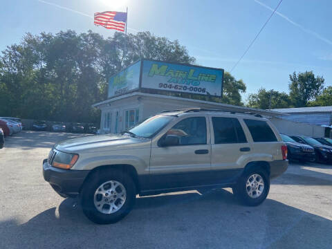 2001 Jeep Grand Cherokee for sale at Mainline Auto in Jacksonville FL