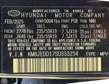 2025 Hyundai Tucson Hybrid Limited