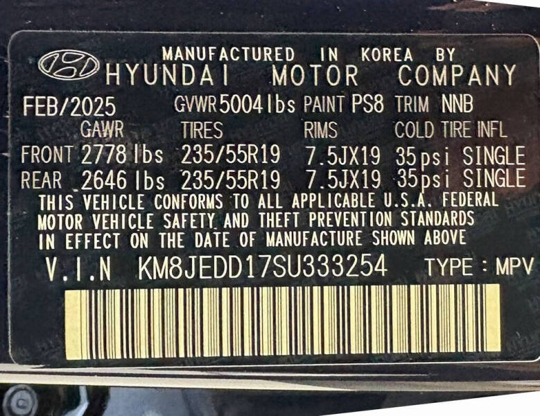 2025 Hyundai Tucson Hybrid Limited