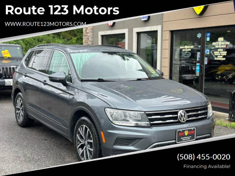 2019 Volkswagen Tiguan for sale at Route 123 Motors in Norton MA