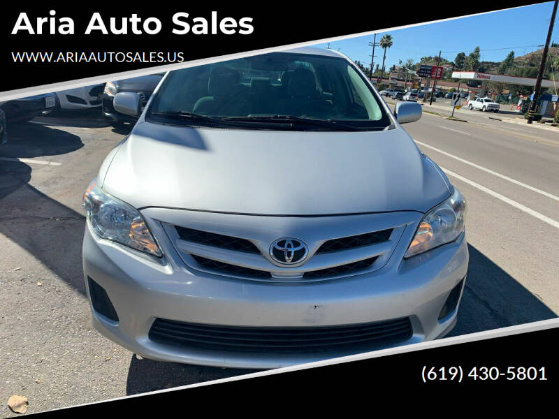 2011 Toyota Corolla for sale at Aria Auto Sales in San Diego CA