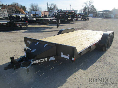 2022 Rice Trailers Car Hauler FMCR8218
